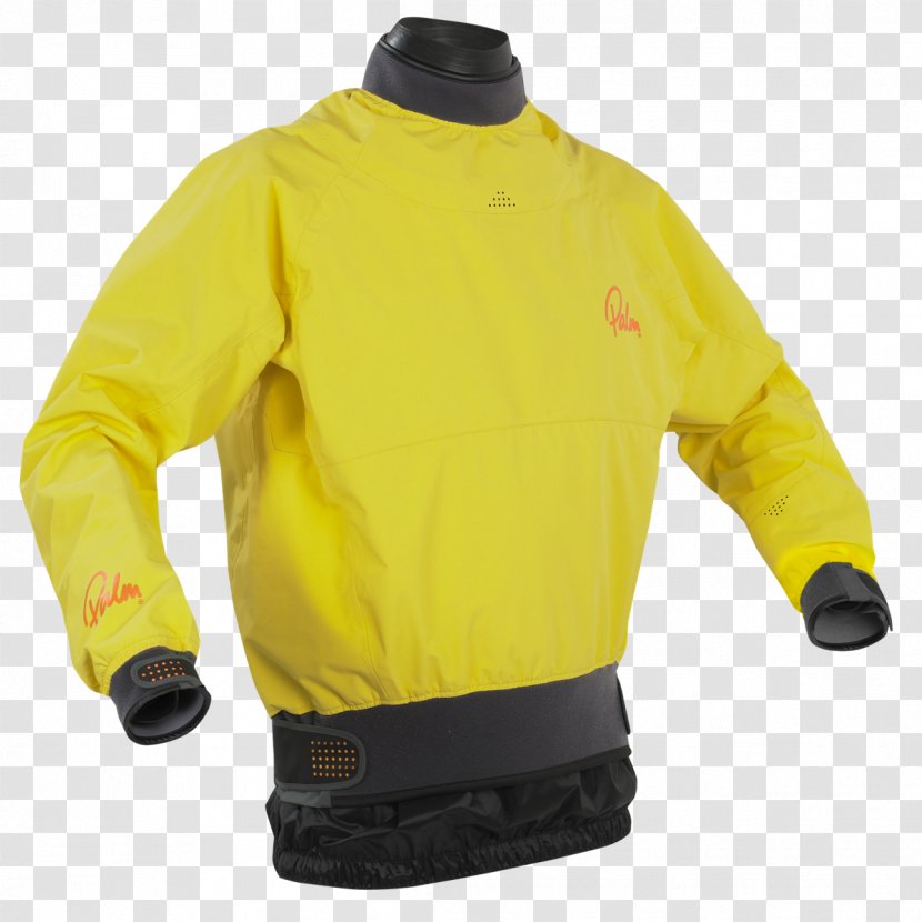 Velocity Whitewater Jacket Canoeing And Kayaking - Parka - Yellow Transparent PNG