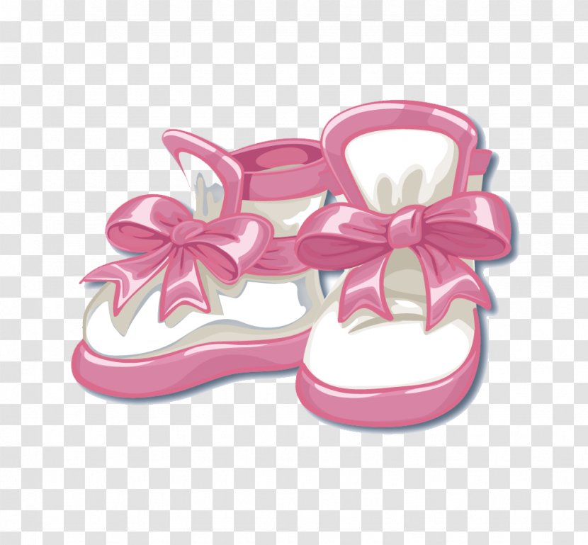 Shoe Download - Magenta - Pink Shoes Transparent PNG