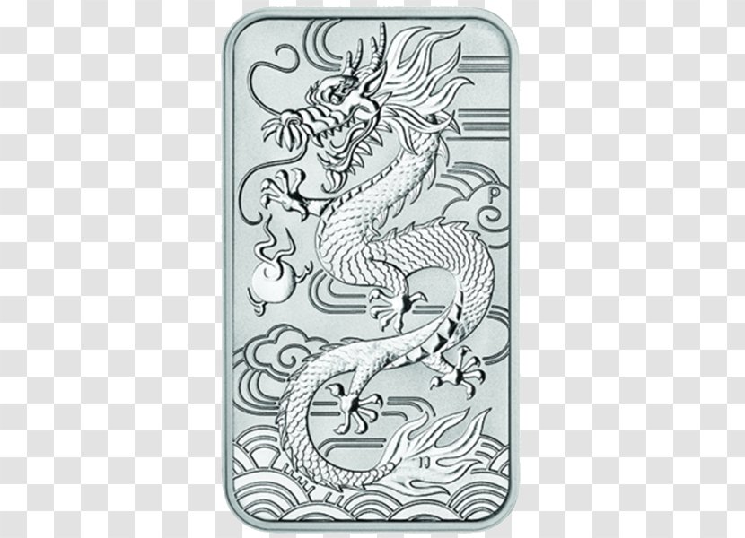 Perth Mint Silver Dragon Bullion Coin Transparent PNG