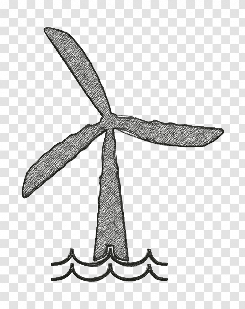 Icon Wind Mill Icon Science And Technology Icon Transparent PNG