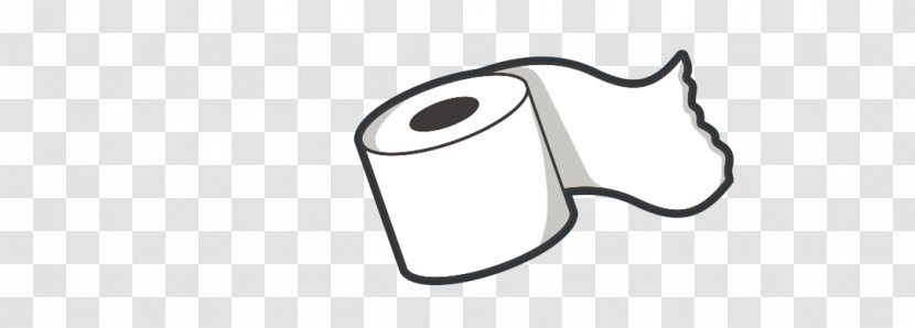 Toilet Paper Cartoon - White - Roll Transparent PNG