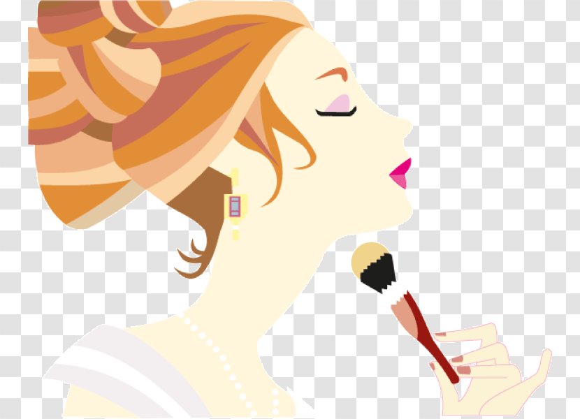 Make-up Artist Vector Graphics Cosmetics Clip Art Makeup Brush - Silhouette - Beauty Queen Clipart Transparent PNG