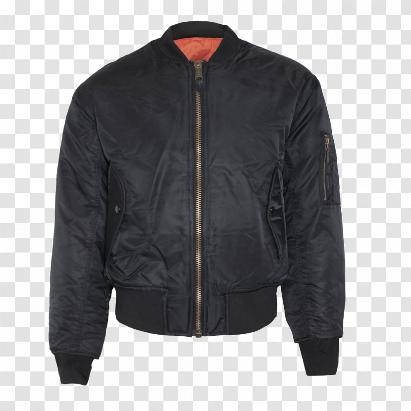 Flight Jacket Coat Clothing Windbreaker - Gilets Transparent PNG