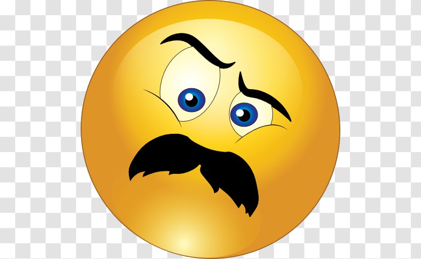 Smiley Emoticon Moustache Wink Clip Art - Beak - Annoyed Transparent PNG