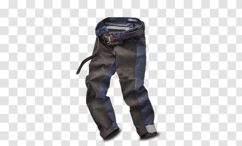 Jeans Denim Trousers Cowboy - Designer Transparent PNG