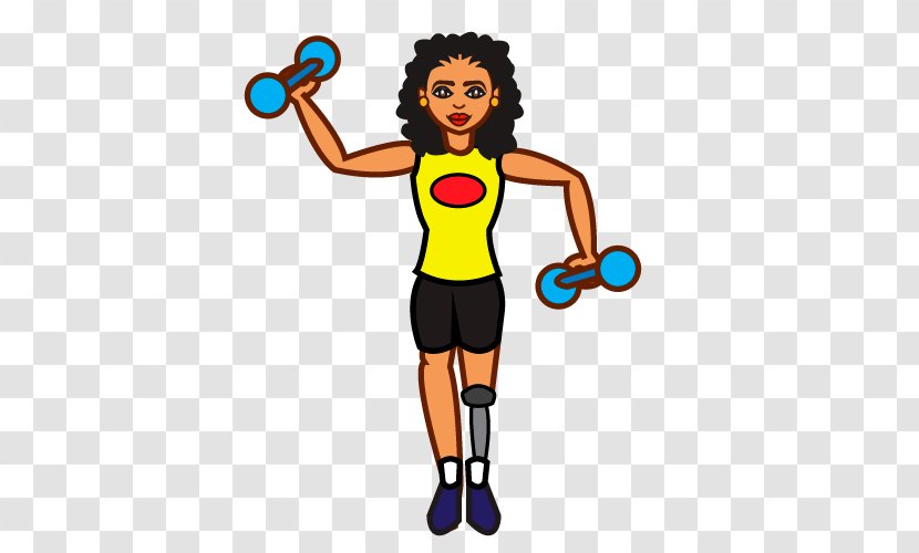 World Emoji Day Emoticon Disability - Sportswear - Weightlifting Bodybuilding Transparent PNG