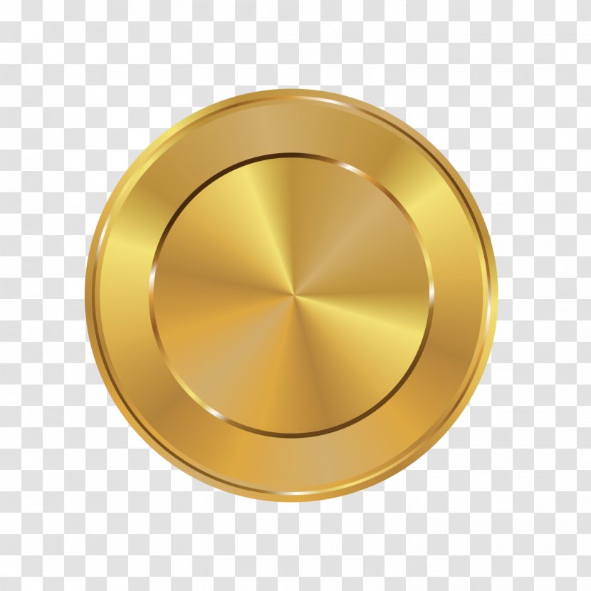 Medal Logo Badge - Golden Sparkle Transparent PNG