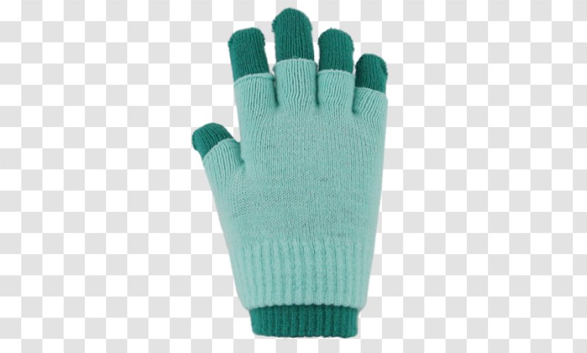 Glove Turquoise - Design Transparent PNG