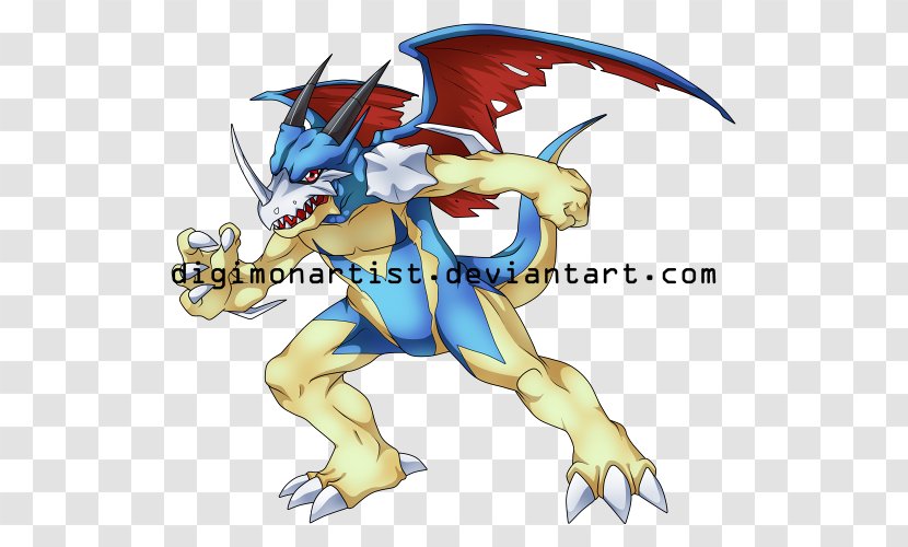Veemon Digimon Masters Dragon World Veedramon - Watercolor Transparent PNG