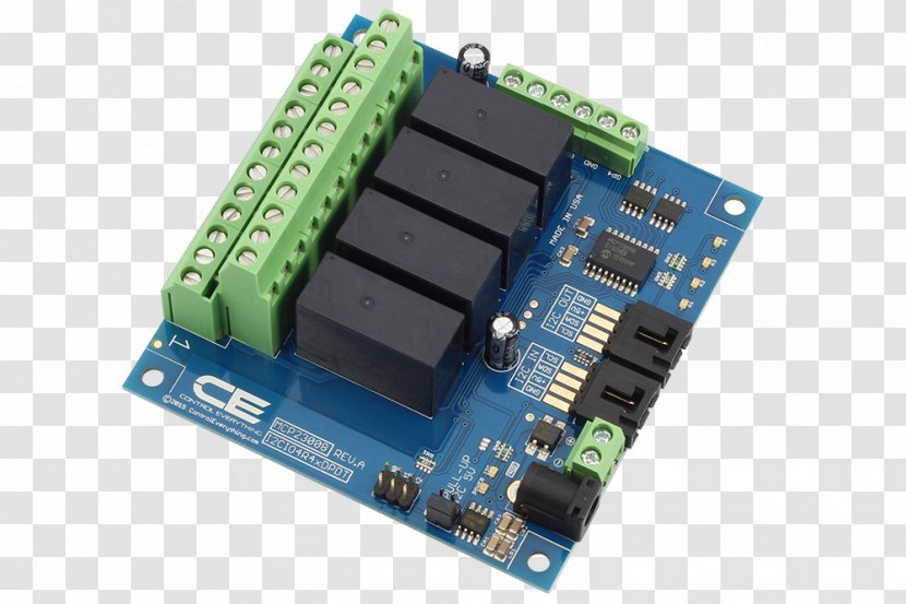 Relay I²C Input/output Amplifier - Input - Raspberry Pi Gamepad Transparent PNG