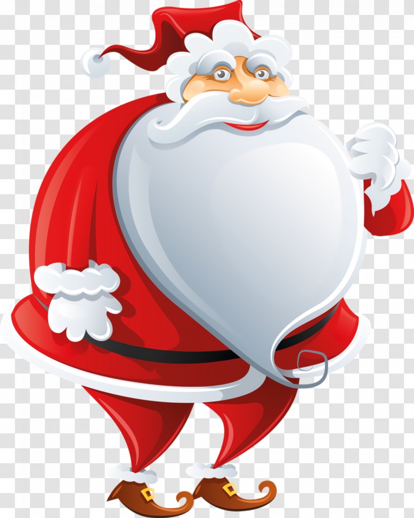 Christmas Santa Claus Saint Nicholas - Cartoon Transparent PNG