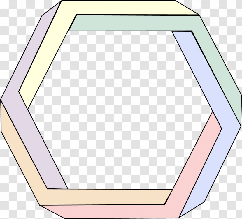 Penrose Triangle Écrou Hexagonal Octagon - Hexagone - Angle Transparent PNG