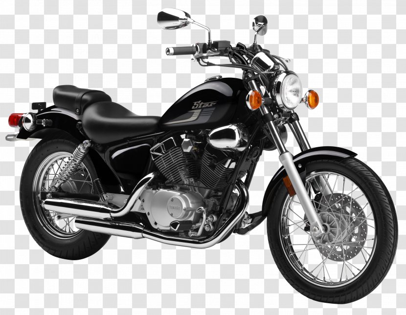 Yamaha DragStar 250 XV250 Motor Company Star Motorcycles - Wheel - Motorcycle Transparent PNG
