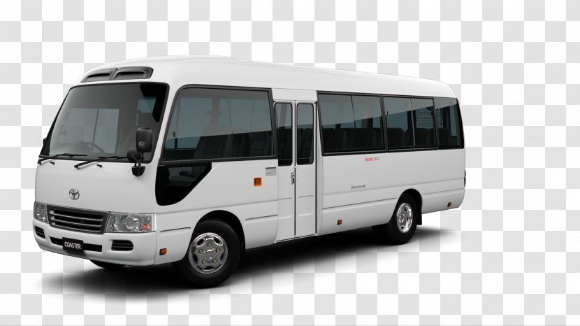 Toyota Coaster Car Land Cruiser Prado Hilux - Bus Transparent PNG