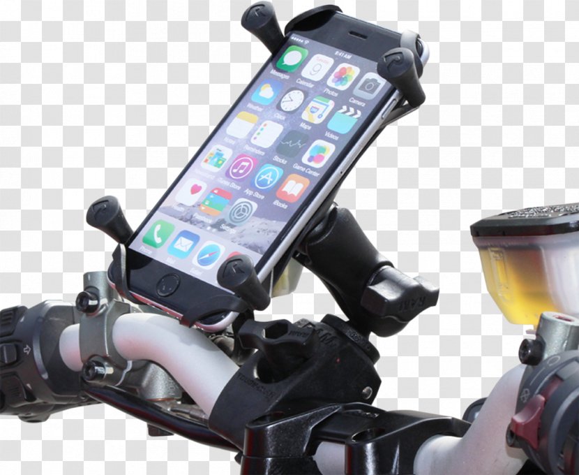 Motorcycle Ram Mount Tether F/UN7 X-Grip Holders Mobile Phones Bicycle - Vehicle Transparent PNG