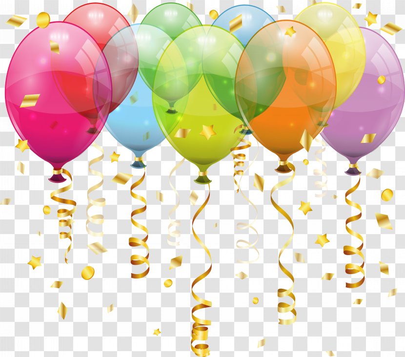 Birthday Cake Balloon Party Clip Art - Air Transparent PNG