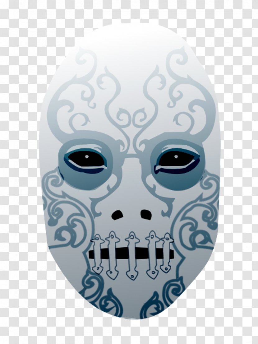 Harry Potter And The Cursed Child Mask Death Eaters Nightmare Before Christmas - Bone - Masquerade Transparent PNG