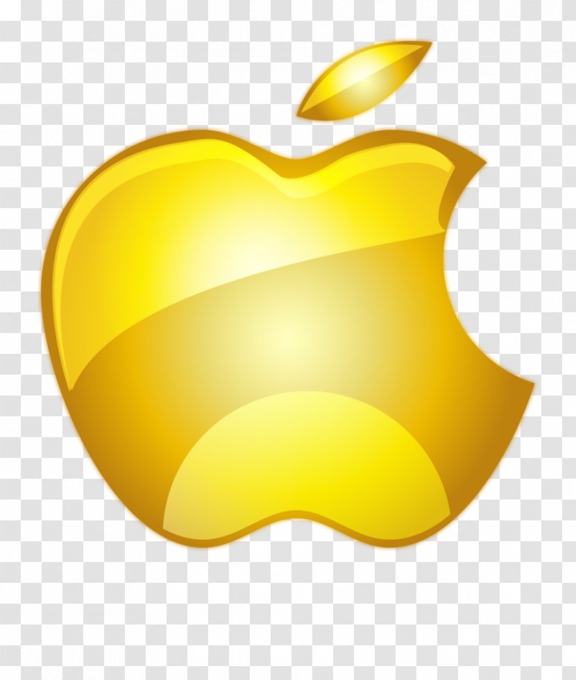 Graphic Design Grid - Yellow - Apple Logo Transparent PNG