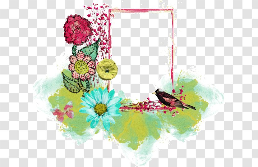 Watercolor Painting Floral Design Transparent PNG