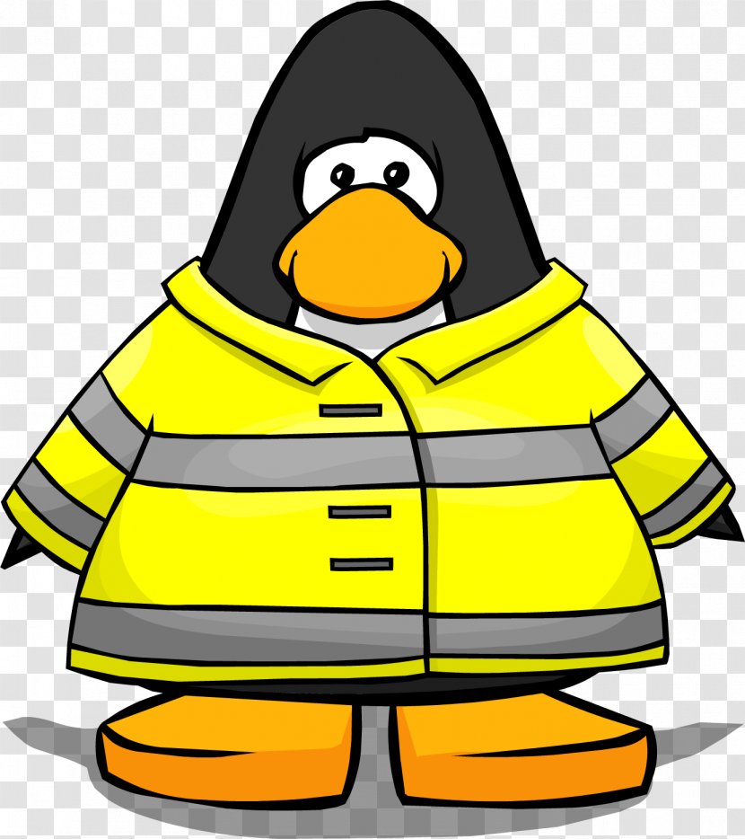 Club Penguin Island Penguin: Elite Force Panfu - Firefighter Coat Transparent PNG