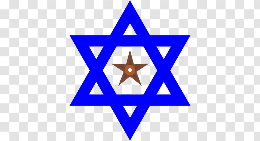 Star Of David Judaism Jewish Symbolism Hexagram Pentagram - Fivepointed Transparent PNG
