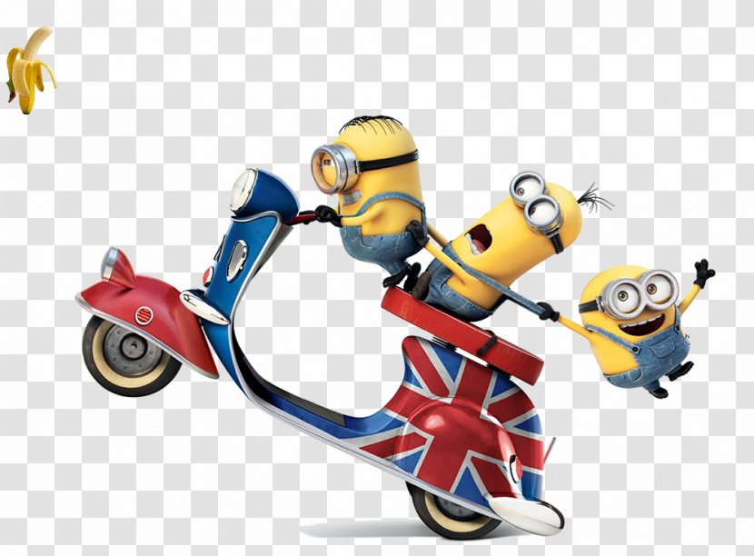 Minions Scooter Desktop Wallpaper High-definition Television 1080p - Mode Of Transport - Agnes Transparent PNG