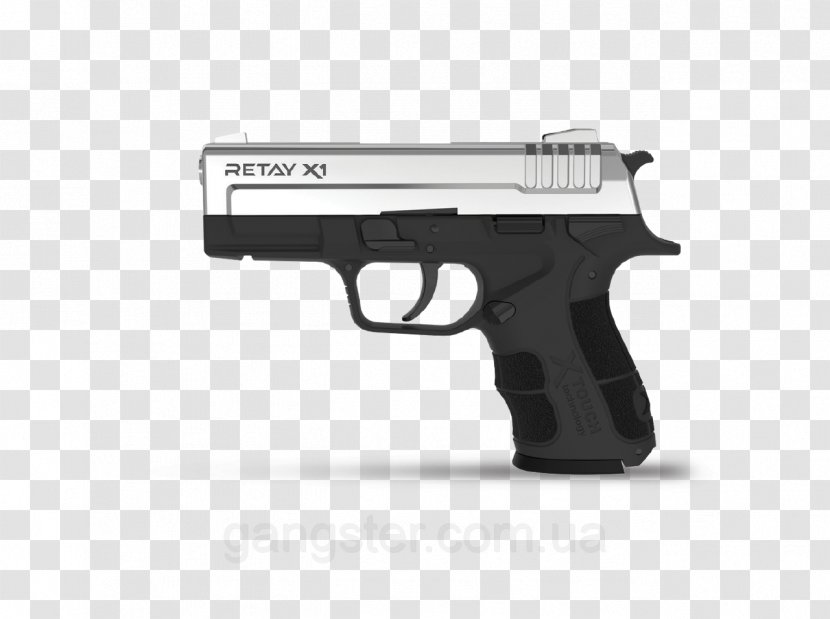 Starter Pistols 9×19mm Parabellum Weapon Blank - Gun Accessory Transparent PNG