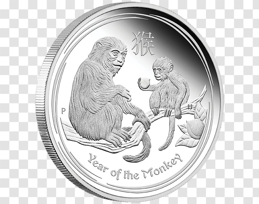 Perth Mint Bullion Coin Lunar Series Proof Coinage - Carnivoran Transparent PNG
