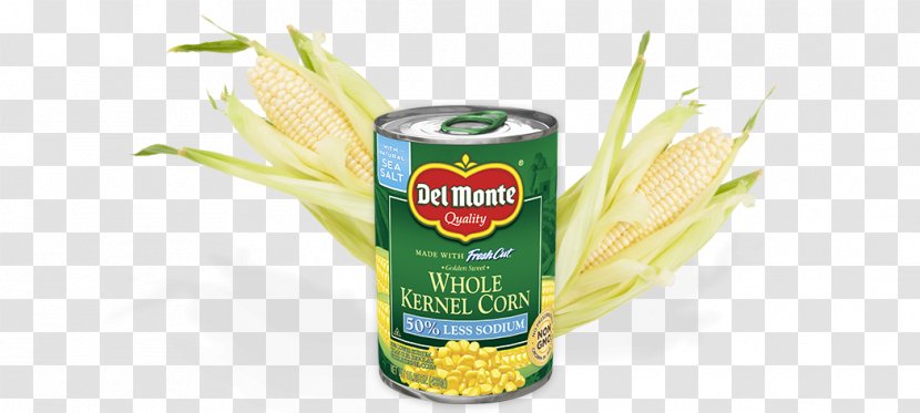 Creamed Corn Kernel Maize Sweet Low Sodium Diet - Kernels Transparent PNG