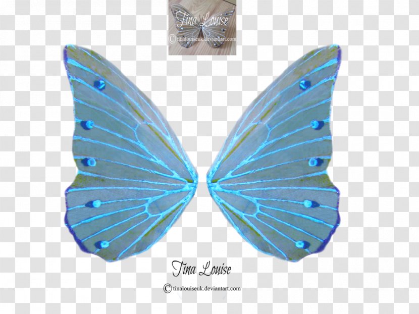Turquoise Microsoft Azure - Heart - Fairy Wing Transparent PNG