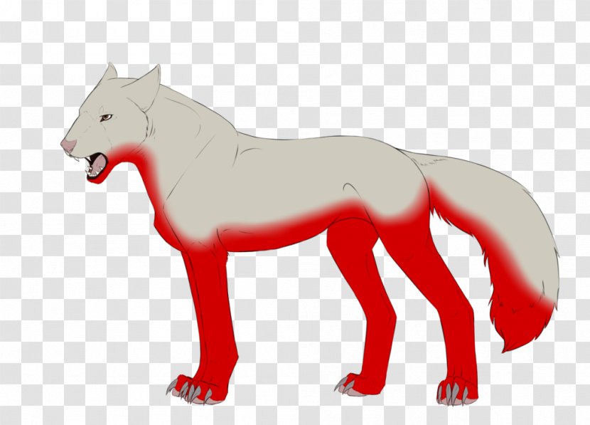 Canidae Mustang Cat Dog - Red Transparent PNG