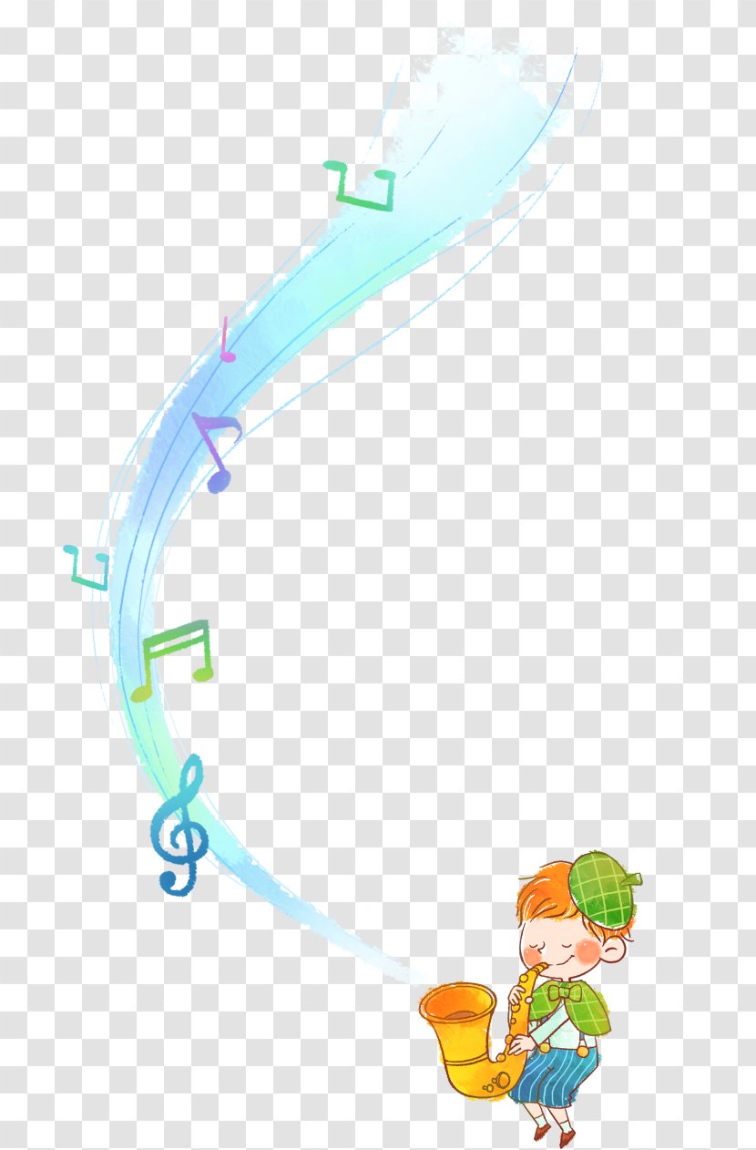 Musical Note Illustration - Cartoon - Elements Transparent PNG