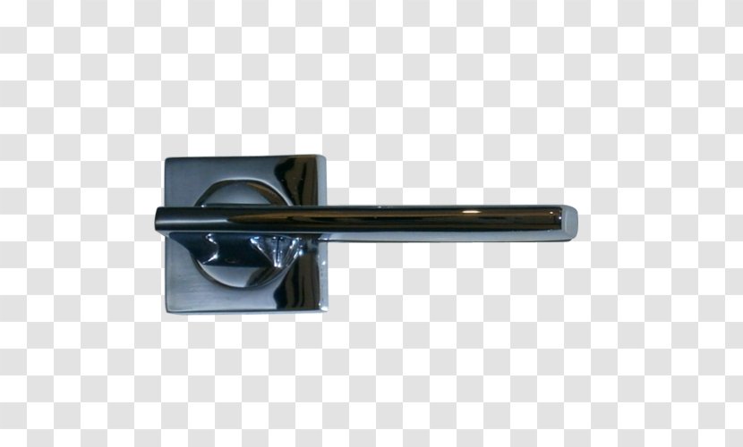 Door Handle Angle - Chromium Plated Transparent PNG