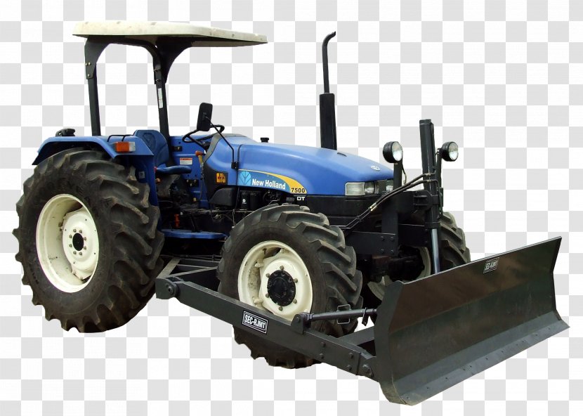 Tractors In India New Holland Agriculture Bulldozer Machine - Tractor Transparent PNG