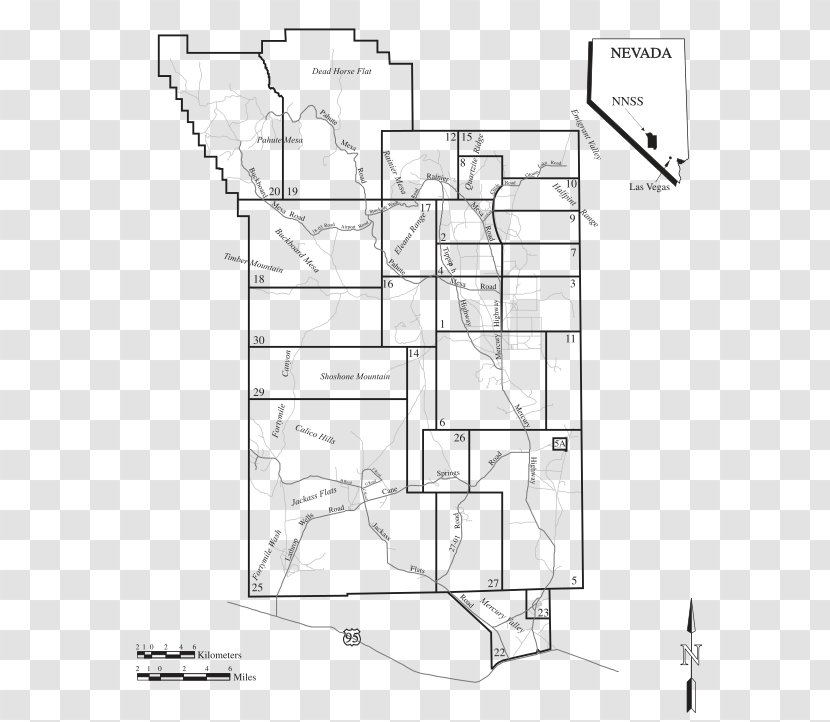 Nevada National Security Site Floor Plan Area 51 Wikimedia Foundation Commons - Document - United States Department Of Energy Labora Transparent PNG