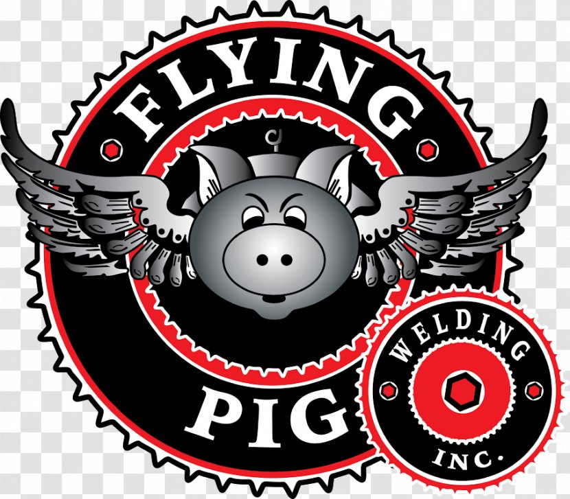 Logo Recreation Animal Font - Brand - Pig Flying Transparent PNG