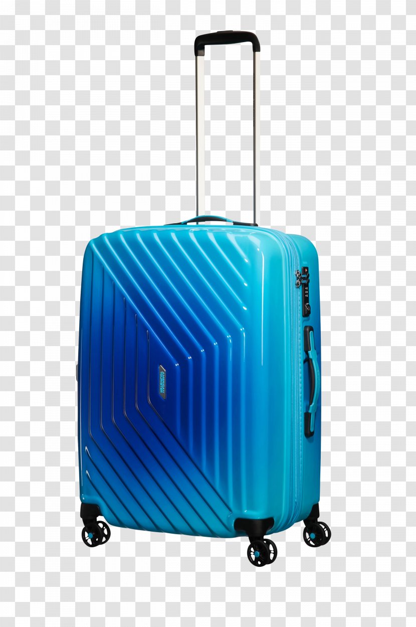 American Tourister Suitcase Baggage Spinner Samsonite - Aqua Transparent PNG