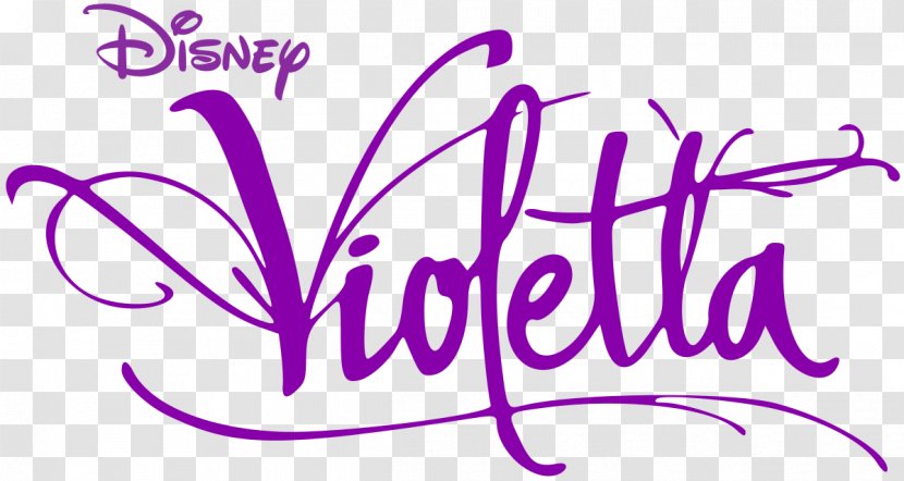 Logo Television Show Disney Channel - Violetta Season 1 - Photomontage Transparent PNG
