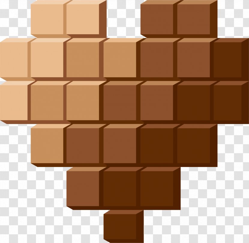 Brown - Computer Graphics - Gradient Love Chocolate Transparent PNG