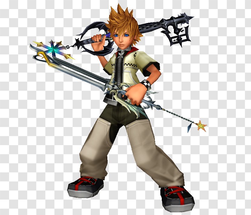Roxas Character Kingdom Hearts Digital Art - Spear Transparent PNG