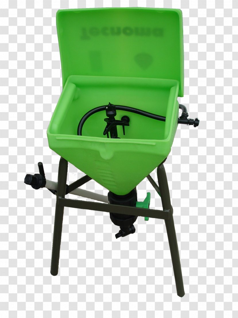 Chair Plastic - Green Transparent PNG