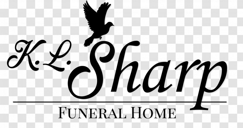 K L Sharp Funeral Home Logo Bird Cremation Transparent PNG