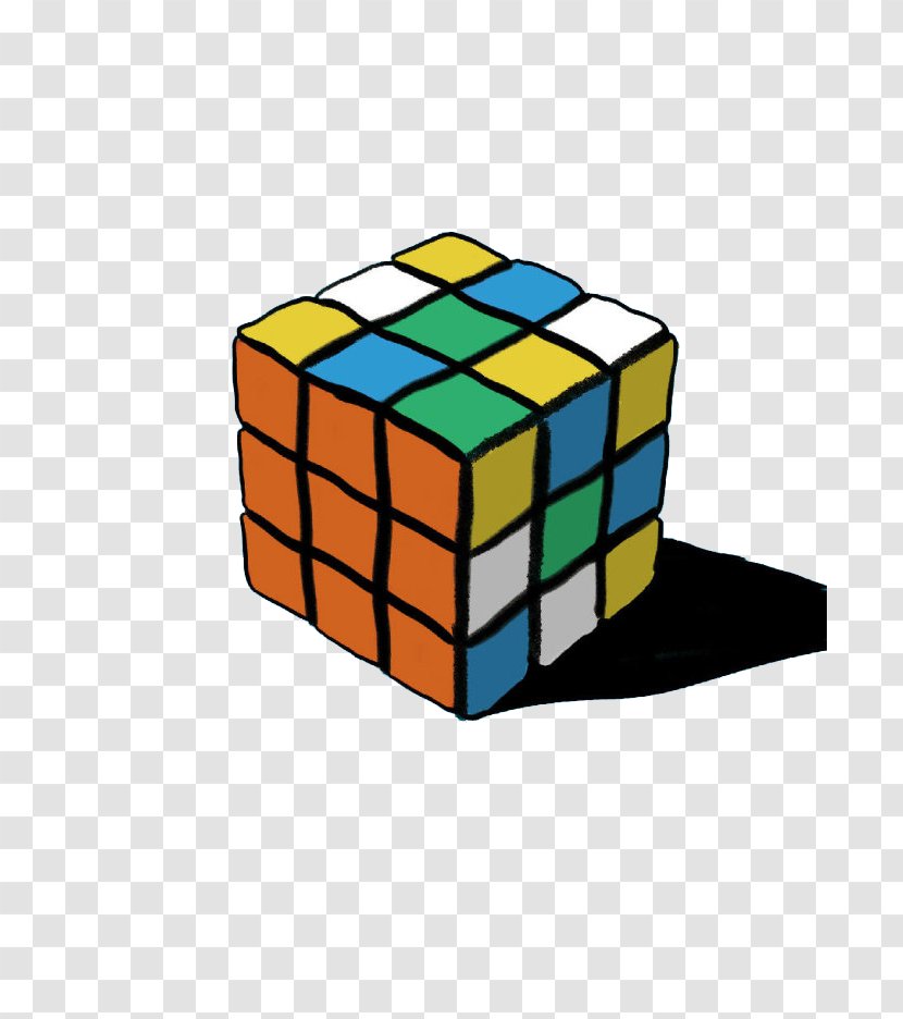 Rubiks Cube Combination Puzzle Megaminx - Pyraminx - Hand-painted Transparent PNG