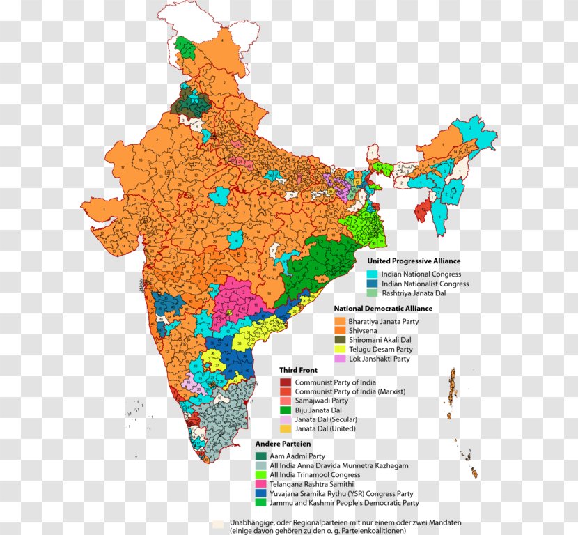 Maharashtra States And Territories Of India Map - World Transparent PNG