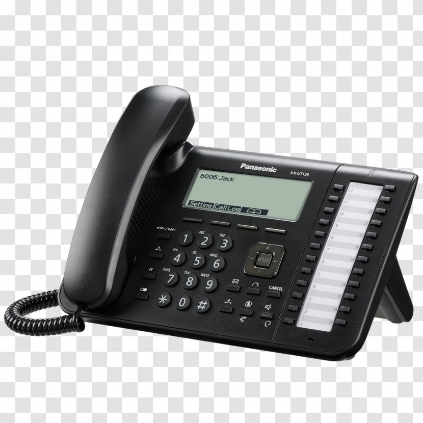 Business Telephone System VoIP Phone Panasonic Session Initiation Protocol Voice Over IP - Communication - Basic Sip Transparent PNG