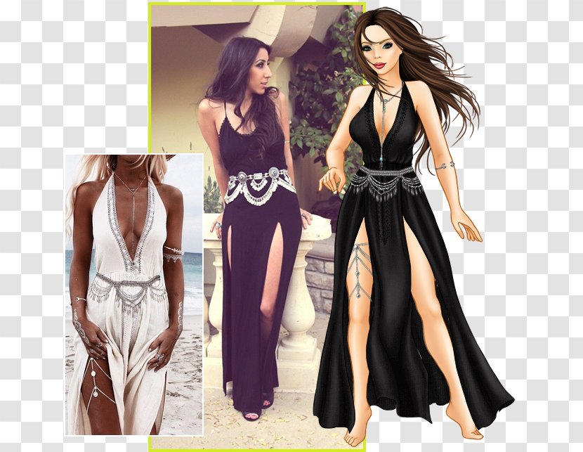 Bohemian Style Bohemianism Fashion Clothing Gown - Tree - Bpo Transparent PNG