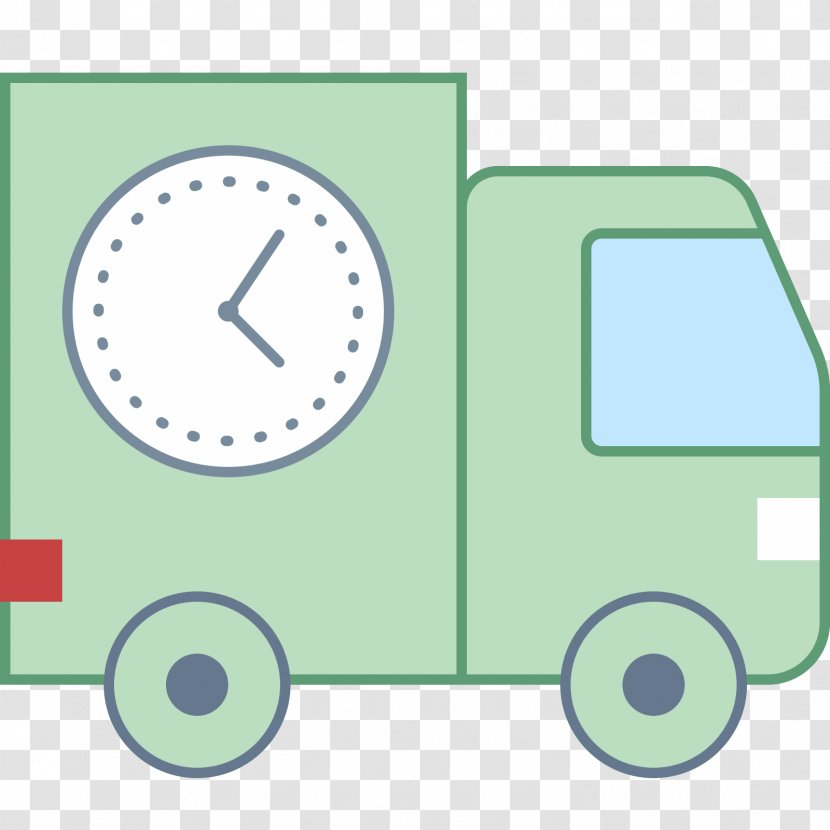 Vehicle Clock Green - Artwork Transparent PNG