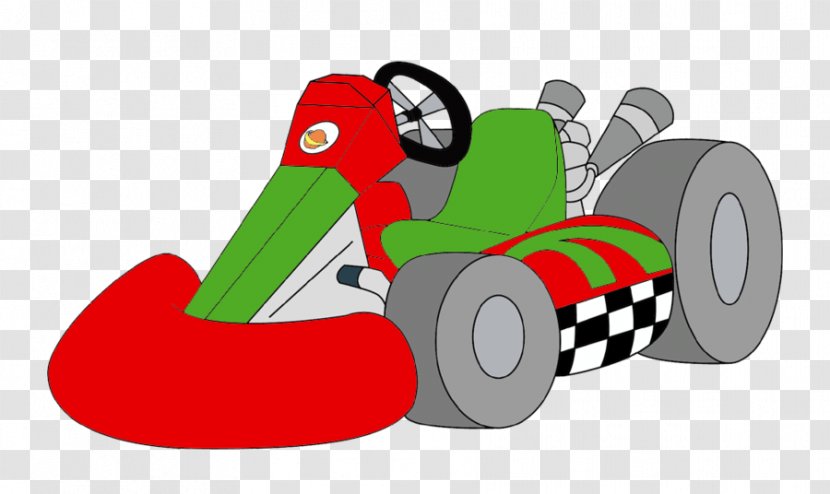 Mario Kart Wii Go-kart Series - Toy - Marvin The Martian Transparent PNG
