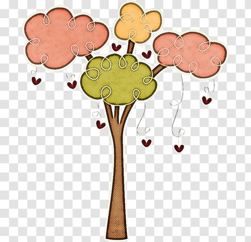 Cartoon Tree Plant Transparent PNG