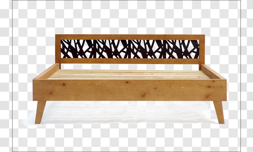 Furniture Bed - Hardwood Transparent PNG
